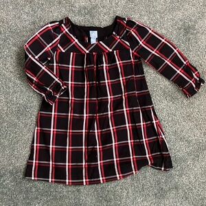 Fall Holiday dress Baby Gap 3 yrs black red